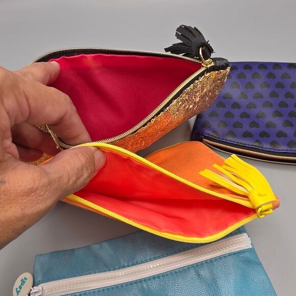 ipsy Travel Makeup Pouches Lot Of 4 - Picture 10 of 14